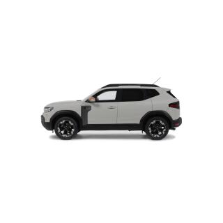 DACIA DUSTER EXTREME TCE 130 4X4 BEIGE SANDSTONE 2024 \"Otto Pro\" OttO mobile 1:18 Resinemodell (Türen, Motorhaube... nicht zu öffnen!)